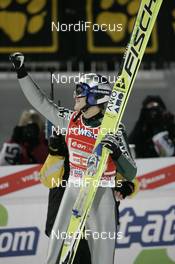 05.01.2008, Bischofshofen, Austria (AUT): Thomas Morgenstern (AUT) - FIS world cup ski jumping, four hills tournament, individual HS140, Bischofshofen (AUT) - replaced from Innsbruck. www.nordicfocus.com. c Furtner/NordicFocus. Every downloaded picture is fee-liable.