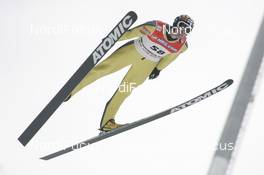 05.01.2008, Bischofshofen, Austria (AUT): Matti Hautamaeki (FIN) - FIS world cup ski jumping, four hills tournament, individual HS140, Bischofshofen (AUT) - replaced from Innsbruck. www.nordicfocus.com. c Furtner/NordicFocus. Every downloaded picture is fee-liable.