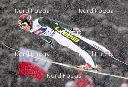 27.01.2008, Zakopane, Poland (POL): Simon Ammann (SUI) - FIS world cup ski jumping, individual HS134, Zakopane (POL). www.nordicfocus.com. c Domanski/NordicFocus. Every downloaded picture is fee-liable.