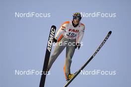16.02.2008, Willingen, Germany (GER):  Janne Ahonen (FIN) - FIS world cup ski jumping, team HS145, Willingen (GER). www.nordicfocus.com. c Kosecki/NordicFocus. Every downloaded picture is fee-liable.