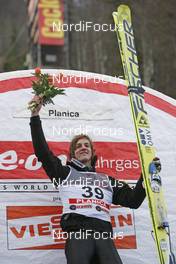 14.03.2008, Planica, Slovakia (SLO): Gregor Schlierenzauer (AUT) - FIS world ski jumping, individual HS215, Planica (SLO). www.nordicfocus.com. c Furtner/NordicFocus. Every downloaded picture is fee-liable.