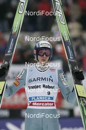 16.03.2008, Planica, Slovakia (SLO): Robert Kranjec (SLO) - FIS world ski jumping, individual HS215, Planica (SLO). www.nordicfocus.com. c Furtner/NordicFocus. Every downloaded picture is fee-liable.