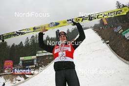 16.03.2008, Planica, Slovakia (SLO): Gregor Schlierenzauer (AUT) - FIS world ski jumping, individual HS215, Planica (SLO). www.nordicfocus.com. c Furtner/NordicFocus. Every downloaded picture is fee-liable.