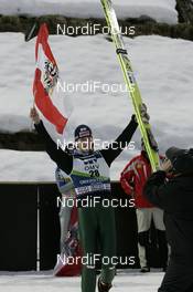 23.02.2008, Oberstdorf, Germany (GER): Martin Koch (AUT) - FIS world championship ski flying, individual HS213, Oberstdorf (GER). www.nordicfocus.com. c Furtner/NordicFocus. Every downloaded picture is fee-liable.