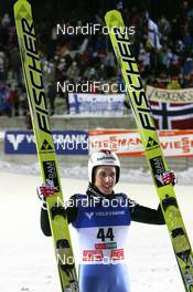29.11.2008, Kuusamo, Finland (FIN): Simon Ammann (SUI), Fischer, adidas - FIS world cup ski jumping, individual HS142, Kuusamo (FIN). www.nordicfocus.com. © Manzoni/NordicFocus. Every downloaded picture is fee-liable.