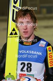 27.11.2008, Kuusamo, Finland (FIN): Stefan Hula (POL), Fischer - FIS world cup ski jumping, training, Kuusamo (FIN). www.nordicfocus.com. © Manzoni/NordicFocus. Every downloaded picture is fee-liable.