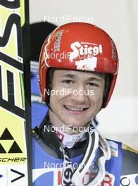 05.12.2008, Trondheim, Norway (NOR): Markus Eggenhofer (AUT), Fischer - Qualification FIS world cup ski jumping, training, Trondheim (NOR). www.nordicfocus.com. © Furtner/NordicFocus. Every downloaded picture is fee-liable.
