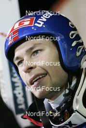 05.12.2008, Trondheim, Norway (NOR): Anders Jacobsen (NOR), Fischer - Qualification FIS world cup ski jumping, training, Trondheim (NOR). www.nordicfocus.com. © Furtner/NordicFocus. Every downloaded picture is fee-liable.
