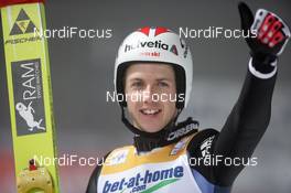 13.12.2008, Pragelato, Italy (ITA): Simon Ammann (SUI), Fischer, adidas - FIS world cup ski jumping, individual HS140, Pragelato (ITA). www.nordicfocus.com. © Domanski/NordicFocus. Every downloaded picture is fee-liable.