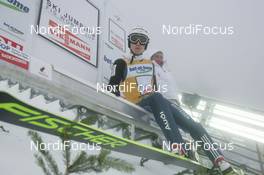 13.12.2008, Pragelato, Italy (ITA): Simon Ammann (SUI), Fischer, adidas - FIS world cup ski jumping, individual HS140, Pragelato (ITA). www.nordicfocus.com. © Domanski/NordicFocus. Every downloaded picture is fee-liable.