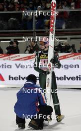 29.12.2008, Oberstdorf, Germany (GER): Michael Neumayer (GER), Atomic - FIS world cup ski jumping, four hills tournament, individual HS137, Oberstdorf (GER). www.nordicfocus.com. © Furtner/NordicFocus. Every downloaded picture is fee-liable.