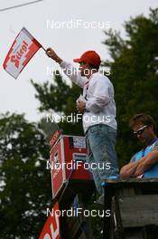 27.07.2008, Hinterzarten (GER): Alex Pointner (AUT), head coach Austria - FIS Summer Grand Prix 2008 Hinterzarten (GER). www.nordicfocus.com. c Manzoni/NordicFocus. Every downloaded picture is fee-liable.