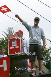 27.07.2008, Hinterzarten (GER): Martin Kuenzle (SUI), headcoach Team Switzerland - FIS Summer Grand Prix 2008 Hinterzarten (GER). www.nordicfocus.com. c Manzoni/NordicFocus. Every downloaded picture is fee-liable.