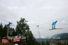 27.07.2008, Hinterzarten (GER): Vincent Descombes Sevoie (FRA) - FIS Summer Grand Prix 2008 Hinterzarten (GER). www.nordicfocus.com. c Manzoni/NordicFocus. Every downloaded picture is fee-liable.