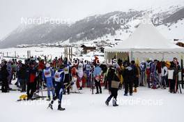 14.12.2008, Livigno, Italy (ITA): the refreshing tent - Worldloppet La Sgambeda, Livigno (ITA). www.nordicfocus.com. © Felgenhauer/NordicFocus. Every downloaded picture is fee-liable.