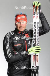 09.12.2011, Davos, Switzerland (SUI): Tobias Angerer (GER), Rossignol, Rottefella, One Way, adidas - Supplier preseason photoshooting, Davos (SUI). www.nordicfocus.com. © Manzoni/NordicFocus. Every downloaded picture is fee-liable.