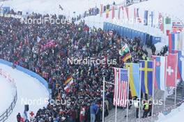 11.01.2009, Oberhof, Germany (GER): Full packed grand stands - IBU world cup biathlon, mass women, Oberhof (GER). www.nordicfocus.com. © Manzoni/NordicFocus. Every downloaded picture is fee-liable.