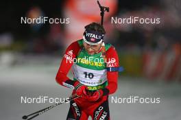 10.01.2009, Oberhof, Germany (GER): Ole Einar Bjoerndalen (NOR), Madshus, Rottefella, Odlo - IBU world cup biathlon, sprint men, Oberhof (GER). www.nordicfocus.com. © Manzoni/NordicFocus. Every downloaded picture is fee-liable.