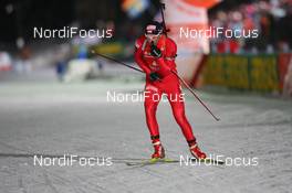 10.01.2009, Oberhof, Germany (GER): Tomasz Sikora (POL), Fischer, Rottefella, Alpina, Swix  - IBU world cup biathlon, sprint men, Oberhof (GER). www.nordicfocus.com. © Manzoni/NordicFocus. Every downloaded picture is fee-liable.