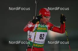 10.01.2009, Oberhof, Germany (GER): Benjamin Weger (SUI), Atomic, Leki, adidas - IBU world cup biathlon, sprint men, Oberhof (GER). www.nordicfocus.com. © Manzoni/NordicFocus. Every downloaded picture is fee-liable.