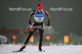 09.01.2009, Oberhof, Germany (GER): Kati Wilhelm (GER), Madshus, Rottefella, Swix, adidas - IBU world cup biathlon, sprint women, Oberhof (GER). www.nordicfocus.com. © Manzoni/NordicFocus. Every downloaded picture is fee-liable.