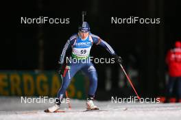 09.01.2009, Oberhof, Germany (GER): Haley Johnson (USA), Rossignol, Rottefella, Exel, adidas - IBU world cup biathlon, sprint women, Oberhof (GER). www.nordicfocus.com. © Manzoni/NordicFocus. Every downloaded picture is fee-liable.
