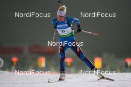 09.01.2009, Oberhof, Germany (GER): Marie Dorin (FRA), Rossignol, Rottefella, Exel, Odlo - IBU world cup biathlon, sprint women, Oberhof (GER). www.nordicfocus.com. © Manzoni/NordicFocus. Every downloaded picture is fee-liable.