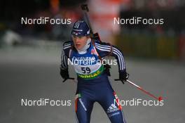 09.01.2009, Oberhof, Germany (GER): Haley Johnson (USA), Rossignol, Rottefella, Exel, adidas - IBU world cup biathlon, sprint women, Oberhof (GER). www.nordicfocus.com. © Manzoni/NordicFocus. Every downloaded picture is fee-liable.