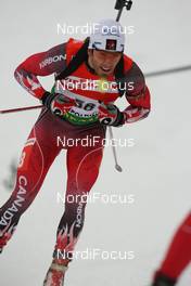 18.01.2009, Ruhpolding, Germany (GER): Scott Perras (CAN), Madshus, Rottefella, Alpina, Swix - IBU world cup biathlon, pursuit men, Ruhpolding (GER). www.nordicfocus.com. © Manzoni/NordicFocus. Every downloaded picture is fee-liable.