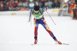 18.01.2009, Ruhpolding, Germany (GER): Natalia Levtchenkova (MDA), Fischer, Rottefella, Alpina, Swix - IBU world cup biathlon, pursuit women, Ruhpolding (GER). www.nordicfocus.com. © Manzoni/NordicFocus. Every downloaded picture is fee-liable.