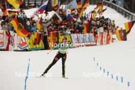 18.01.2009, Ruhpolding, Germany (GER): Magdalena Neuner (GER), Fischer, Rottefella, Exel, adidas - IBU world cup biathlon, pursuit women, Ruhpolding (GER). www.nordicfocus.com. © Manzoni/NordicFocus. Every downloaded picture is fee-liable.
