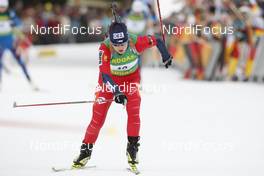 18.01.2009, Ruhpolding, Germany (GER): Magda Rezlerova (CZE), Fischer, Rottefella, Swix - IBU world cup biathlon, pursuit women, Ruhpolding (GER). www.nordicfocus.com. © Manzoni/NordicFocus. Every downloaded picture is fee-liable.