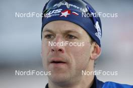15.01.2009, Ruhpolding, Germany (GER): Lowell Bailey (USA), Rossignol, Rottefella, Exel - IBU world cup biathlon, relay men, Ruhpolding (GER). www.nordicfocus.com. © Manzoni/NordicFocus. Every downloaded picture is fee-liable.