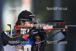 15.01.2009, Ruhpolding, Germany (GER): Arnd Peiffer (GER), Fischer, Salomon, Swix, adidas - IBU world cup biathlon, relay men, Ruhpolding (GER). www.nordicfocus.com. © Manzoni/NordicFocus. Every downloaded picture is fee-liable.