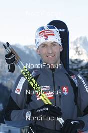 16.01.2009, Ruhpolding, Germany (GER): Pavol Hurajt (SVK), Madshus, Rottefella, One Way - IBU world cup biathlon, training, Ruhpolding (GER). www.nordicfocus.com. © Manzoni/NordicFocus. Every downloaded picture is fee-liable.