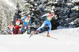 24.01.2009, Antholz, Italy (ITA): Klemen Bauer (SLO), Fischer - IBU world cup biathlon, pursuit men, Antholz (ITA). www.nordicfocus.com. © Manzoni/NordicFocus. Every downloaded picture is fee-liable.