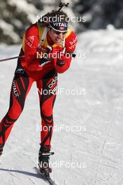 24.01.2009, Antholz, Italy (ITA): Emil Hegle Svendsen (NOR), Madshus, Rottefella, Swix, Odlo - IBU world cup biathlon, pursuit men, Antholz (ITA). www.nordicfocus.com. © Manzoni/NordicFocus. Every downloaded picture is fee-liable.