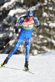 24.01.2009, Antholz, Italy (ITA): Bjoern Ferry (SWE), Fischer, Rottefella, Leki, adidas - IBU world cup biathlon, pursuit men, Antholz (ITA). www.nordicfocus.com. © Manzoni/NordicFocus. Every downloaded picture is fee-liable.