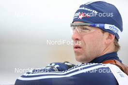 23.01.2009, Antholz, Italy (ITA): Lowell Bailey (USA), Rossignol, Rottefella, Exel - IBU world cup biathlon, sprint men, Antholz (ITA). www.nordicfocus.com. © Manzoni/NordicFocus. Every downloaded picture is fee-liable.
