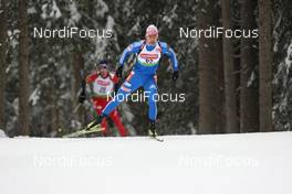 23.01.2009, Antholz, Italy (ITA): Andrei Makoveev (RUS), Fischer, Rottefella, Swix, adidas - IBU world cup biathlon, sprint men, Antholz (ITA). www.nordicfocus.com. © Manzoni/NordicFocus. Every downloaded picture is fee-liable.