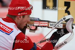 23.01.2009, Antholz, Italy (ITA): Alexander Os (NOR), Fischer, Rottefella, Swix, Odlo - IBU world cup biathlon, sprint men, Antholz (ITA). www.nordicfocus.com. © Manzoni/NordicFocus. Every downloaded picture is fee-liable.