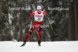 23.01.2009, Antholz, Italy (ITA): Alexander Os (NOR), Fischer, Rottefella, Swix, Odlo - IBU world cup biathlon, sprint men, Antholz (ITA). www.nordicfocus.com. © Manzoni/NordicFocus. Every downloaded picture is fee-liable.
