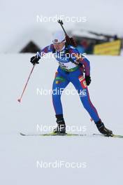 22.01.2009, Antholz, Italy (ITA): Alexandra Stoian (ROU), Fischer, Salomon - IBU world cup biathlon, sprint women, Antholz (ITA). www.nordicfocus.com. © Manzoni/NordicFocus. Every downloaded picture is fee-liable.