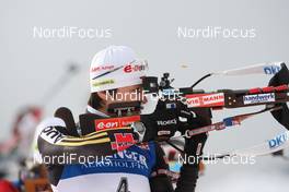 22.01.2009, Antholz, Italy (ITA): Simone Hauswald (GER), Fischer, Rottefella, Exel, adidas, Toko - IBU world cup biathlon, sprint women, Antholz (ITA). www.nordicfocus.com. © Manzoni/NordicFocus. Every downloaded picture is fee-liable.