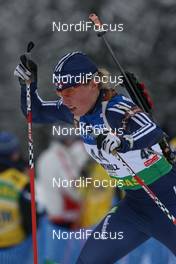 22.01.2009, Antholz, Italy (ITA): Lanny Barnes (USA), Atomic, Exel, adidas - IBU world cup biathlon, sprint women, Antholz (ITA). www.nordicfocus.com. © Manzoni/NordicFocus. Every downloaded picture is fee-liable.