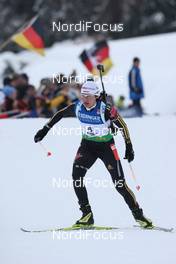 22.01.2009, Antholz, Italy (ITA): Simone Hauswald (GER), Fischer, Rottefella, Exel, adidas, Toko - IBU world cup biathlon, sprint women, Antholz (ITA). www.nordicfocus.com. © Manzoni/NordicFocus. Every downloaded picture is fee-liable.