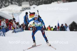 22.01.2009, Antholz, Italy (ITA): Pauline Macabies (FRA), Rossignol, Rottefella, One Way, Odlo - IBU world cup biathlon, sprint women, Antholz (ITA). www.nordicfocus.com. © Manzoni/NordicFocus. Every downloaded picture is fee-liable.