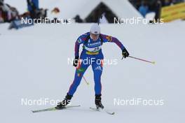 22.01.2009, Antholz, Italy (ITA): Eva Tofalvi (ROU), Fischer, Salomon, Leki - IBU world cup biathlon, sprint women, Antholz (ITA). www.nordicfocus.com. © Manzoni/NordicFocus. Every downloaded picture is fee-liable.