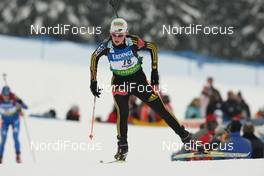 22.01.2009, Antholz, Italy (ITA): Juliane Doell (GER), Fischer, Salomon, adidas - IBU world cup biathlon, sprint women, Antholz (ITA). www.nordicfocus.com. © Manzoni/NordicFocus. Every downloaded picture is fee-liable.