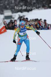 22.01.2009, Antholz, Italy (ITA): Oksana Yakovleva (UKR) - IBU world cup biathlon, sprint women, Antholz (ITA). www.nordicfocus.com. © Manzoni/NordicFocus. Every downloaded picture is fee-liable.
